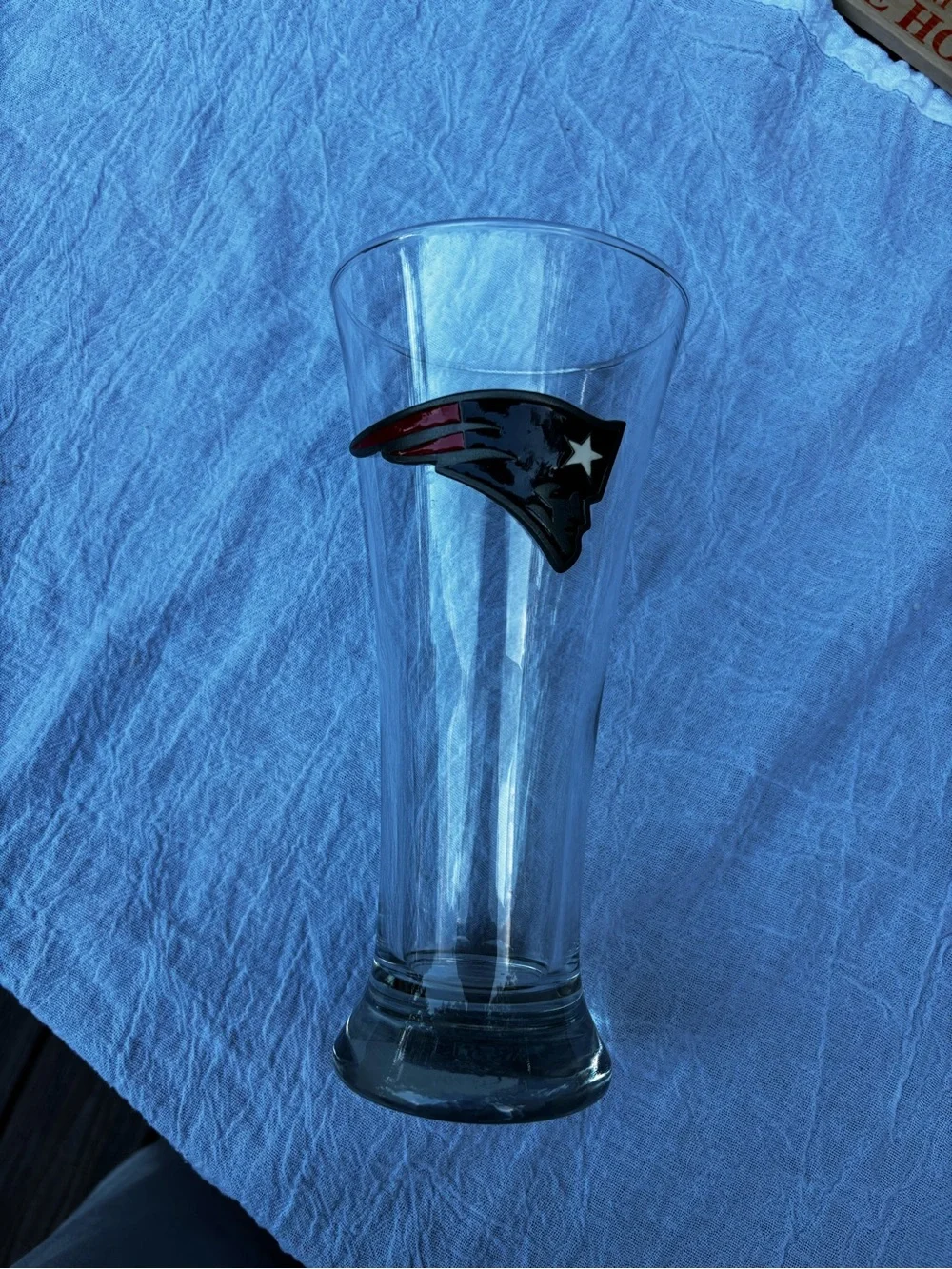 NFL clear pilsner
